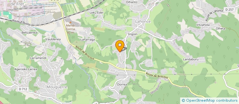 localisation de l'entreprise MADAME SYLVIE AMARO  LAHONCE