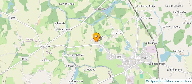 localisation de l'entreprise MADAME SYLVIE AMMERSCHMITT  BONNEMAIN