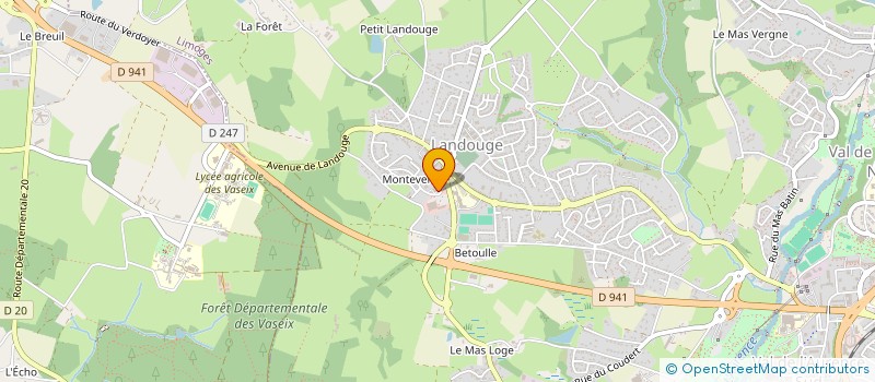 localisation de l'entreprise MADAME SYLVIE AMON à LIMOGES