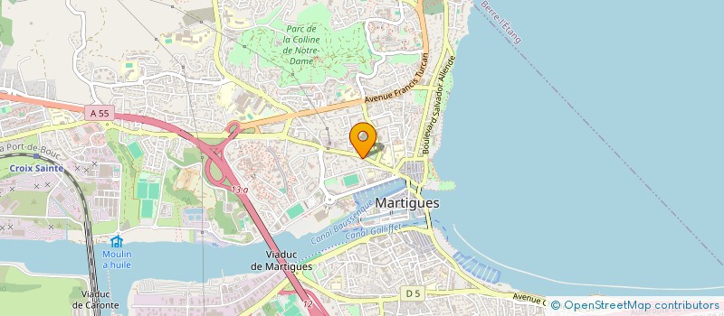 localisation de l'entreprise MADAME SYLVIE AMRAM à MARTIGUES