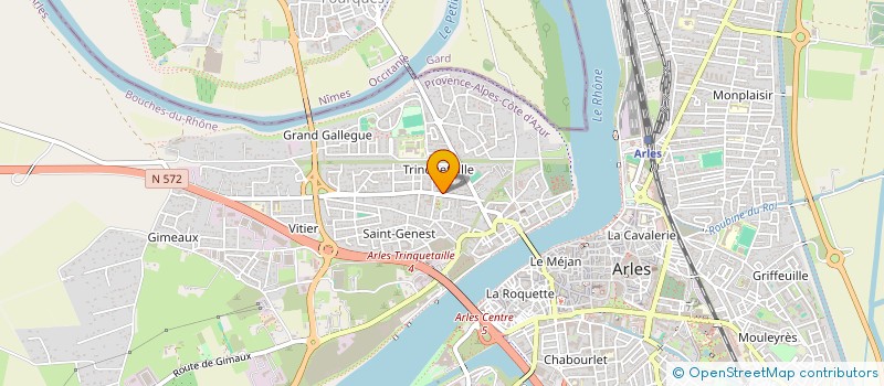 localisation de l'entreprise MADAME SYLVIE AMSALEM à ARLES