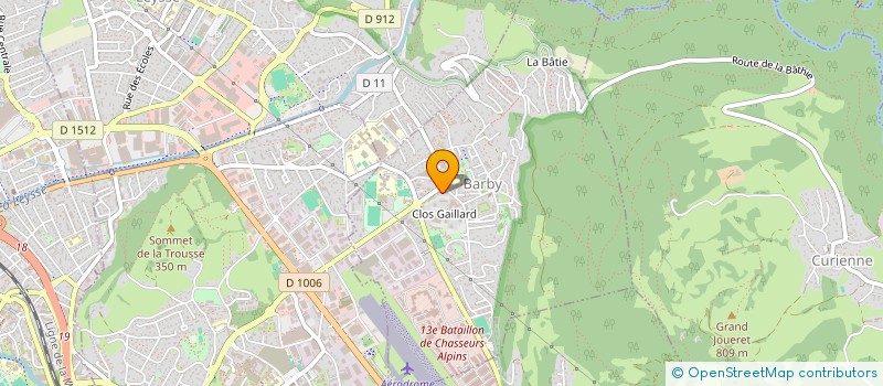 localisation de l'entreprise MADAME SYLVIE ANDERSON  VIVIERS-DU-LAC