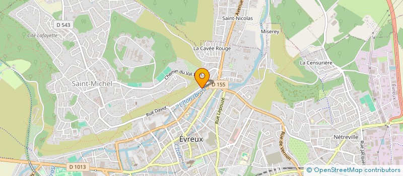 localisation de l'entreprise MADAME SYLVIE ANDRIEU à EVREUX