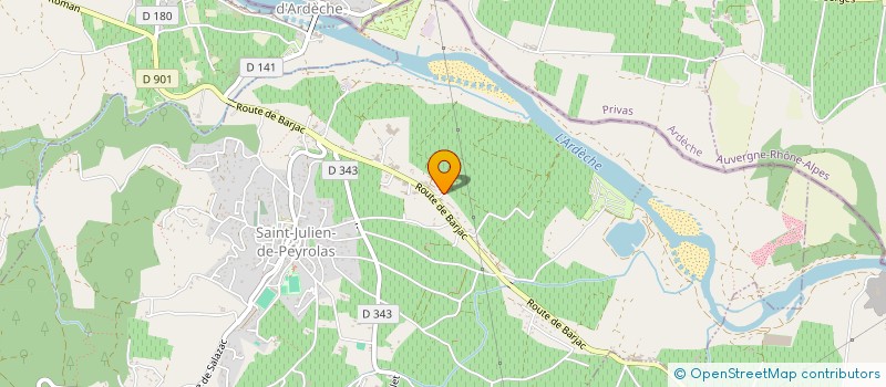 localisation de l'entreprise MADAME SYLVIE ANDULA  SAINT-JULIEN-DE-PEYROLAS