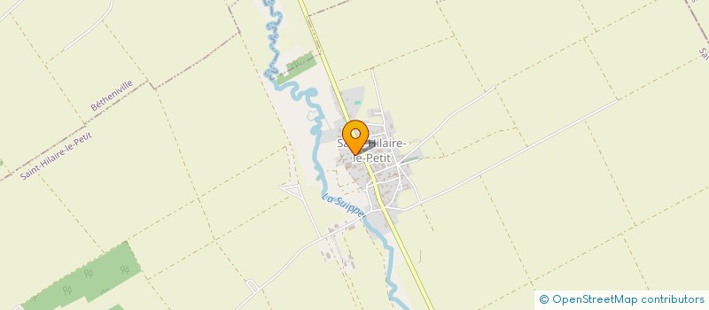 localisation de l'entreprise MADAME SYLVIE ANNE CHAUVET  SAINT-HILAIRE-LE-PETIT