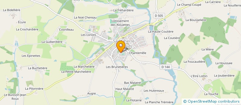 localisation de l'entreprise MADAME SYLVIE ARCHELAY  SAINT-PIERRE-DES-NIDS