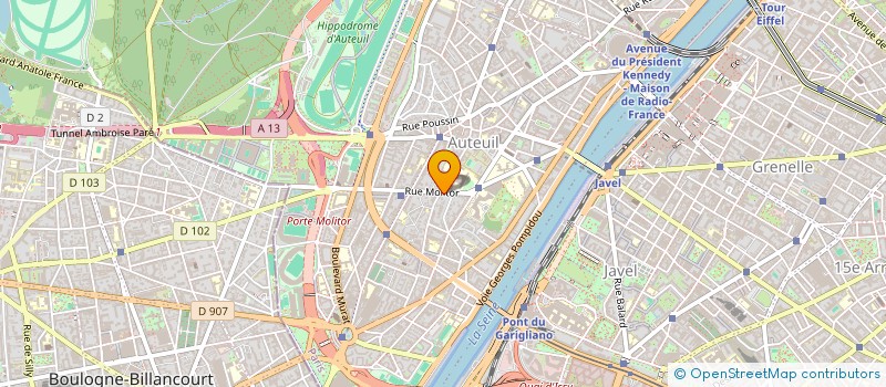 localisation de l'entreprise MADAME SYLVIE ARKOUN  PARIS