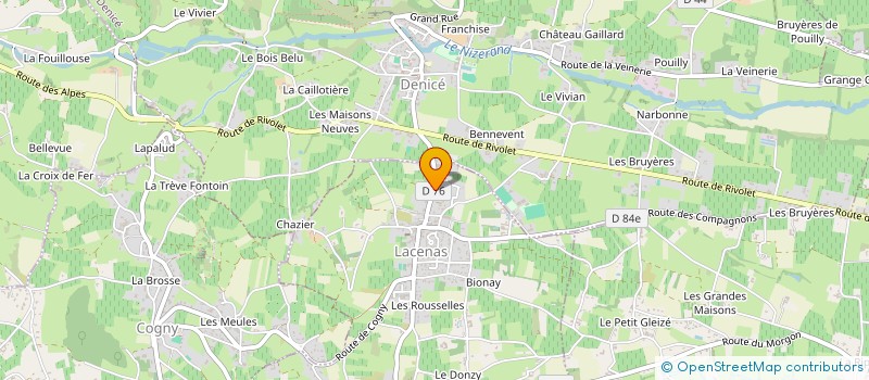 localisation de l'entreprise MADAME SYLVIE ARSAC à LACENAS