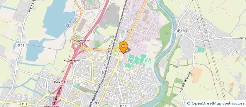 localisation de l'entreprise MADAME SYLVIE ASPAS-SERON TORRECILLA  MURET