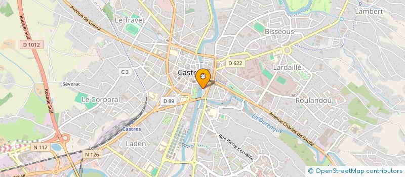 localisation de l'entreprise MADAME SYLVIE ASTRUC à CASTRES