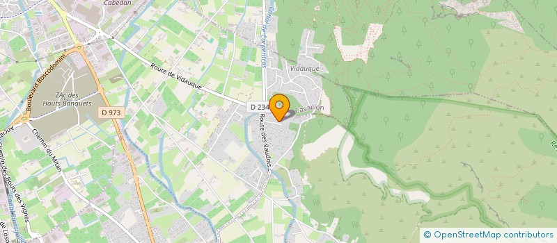 localisation de l'entreprise MADAME SYLVIE AUBERT  CHEVAL-BLANC