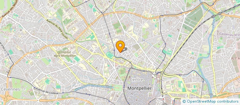 localisation de l'entreprise MADAME SYLVIE AUCH-ROY à MONTPELLIER