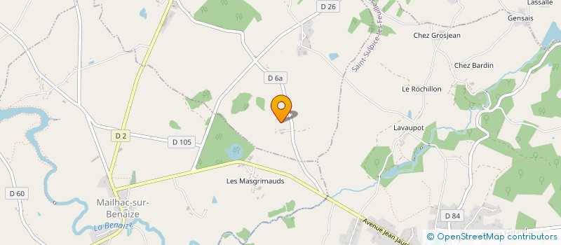 localisation de l'entreprise MADAME SYLVIE AUCHARLES à SAINT-GEORGES-LES-LANDES