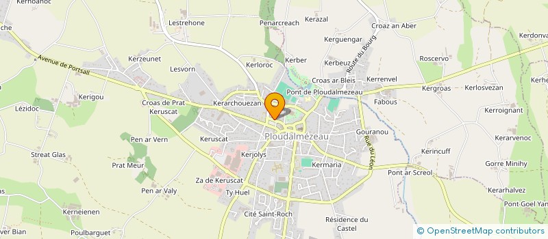 localisation de l'entreprise MADAME SYLVIE AUGOR à BREST
