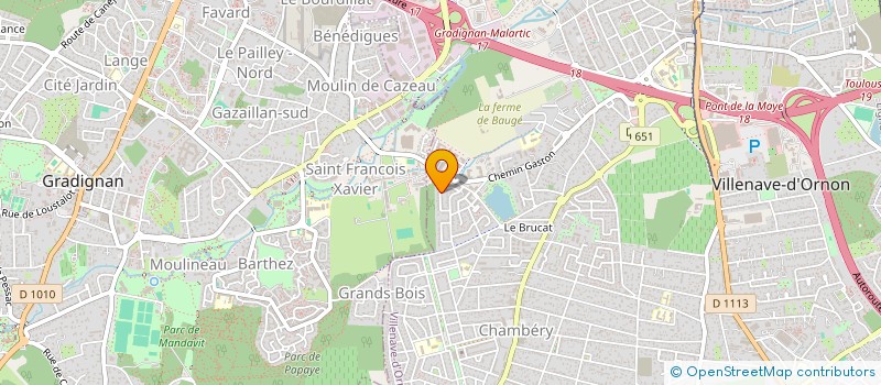 localisation de l'entreprise MADAME SYLVIE AUPY  VILLENAVE-D'ORNON