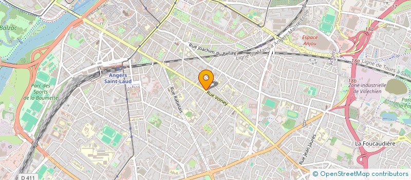 localisation de l'entreprise MADAME SYLVIE AUTRET à ANGERS