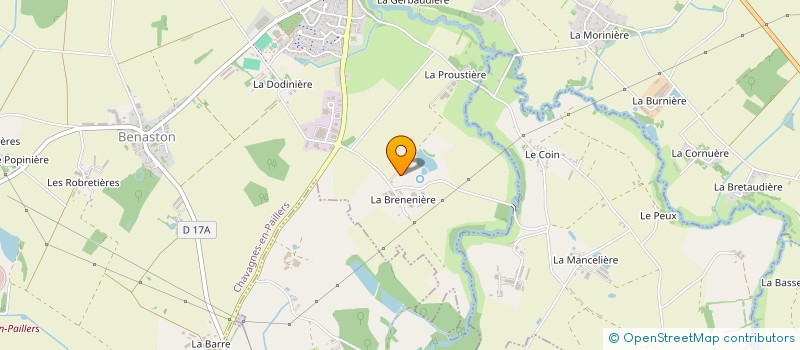 localisation de l'entreprise MADAME SYLVIE AYREAULT  CHAVAGNES-EN-PAILLERS