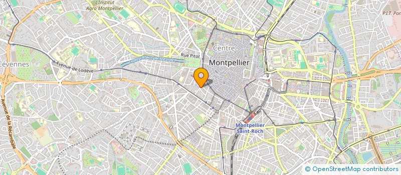 localisation de l'entreprise MADAME SYLVIE BACQUEVILLE  MONTPELLIER