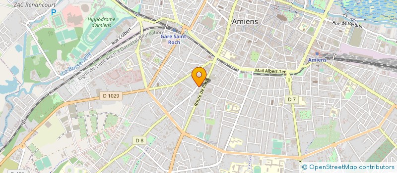 localisation de l'entreprise MADAME SYLVIE BAILLON  AMIENS