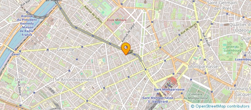 localisation de l'entreprise MADAME SYLVIE BALDACCHINO  PARIS