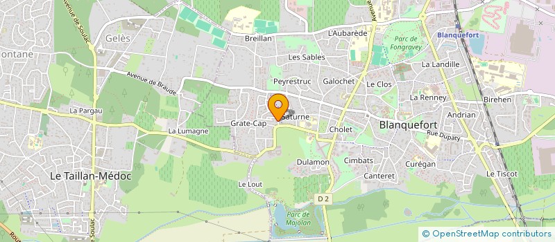 localisation de l'entreprise MADAME SYLVIE BAPTISTA à BLANQUEFORT