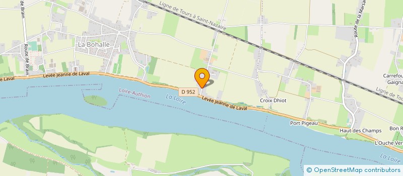 localisation de l'entreprise MADAME SYLVIE BARANGER  LOIRE-AUTHION