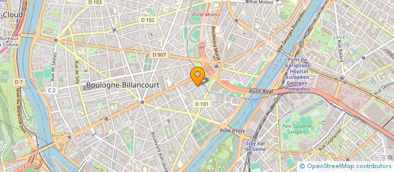 localisation de l'entreprise MADAME SYLVIE BARBAROSSA à BOULOGNE-BILLANCOURT