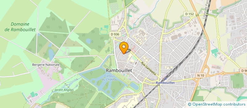 localisation de l'entreprise MADAME SYLVIE BARBE à RAMBOUILLET