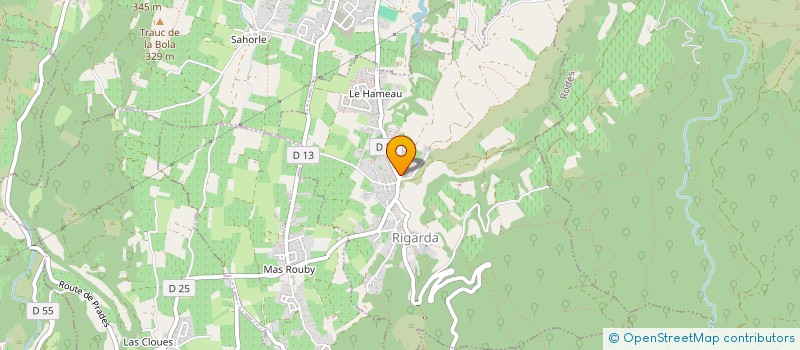 localisation de l'entreprise MADAME SYLVIE BARBIER  RIGARDA