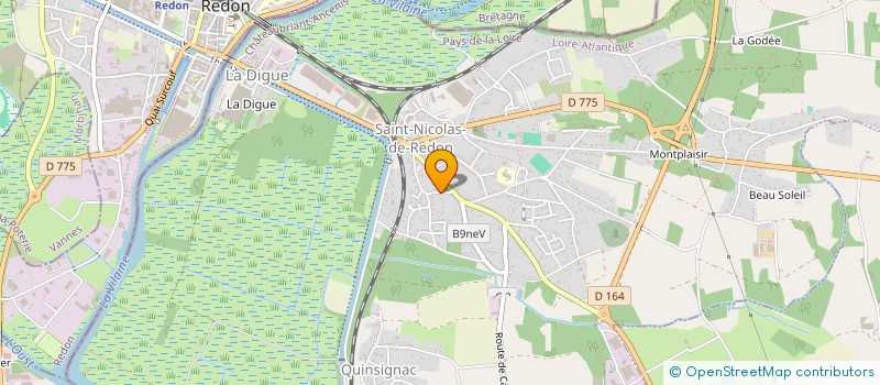 localisation de l'entreprise MADAME SYLVIE BAREL  SAINT-NICOLAS-DE-REDON