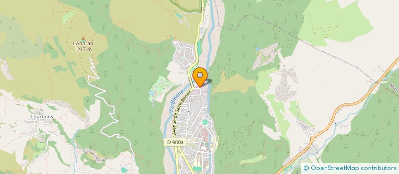 localisation de l'entreprise MADAME SYLVIE BARNEOUD-ROUSSET  DIGNE-LES-BAINS