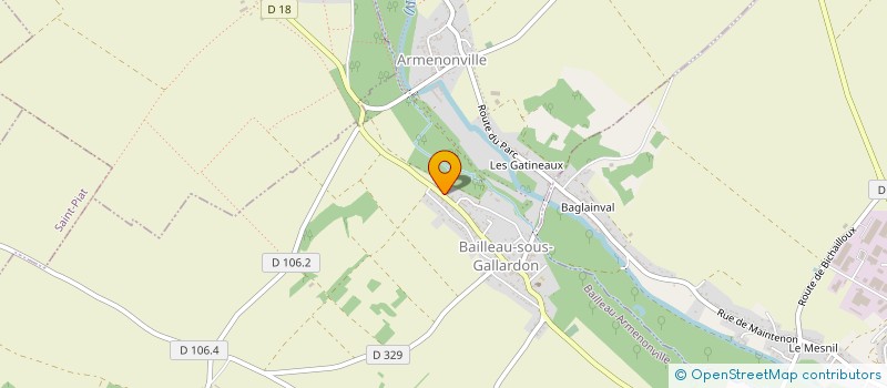 localisation de l'entreprise MADAME SYLVIE BARRET à BAILLEAU-ARMENONVILLE