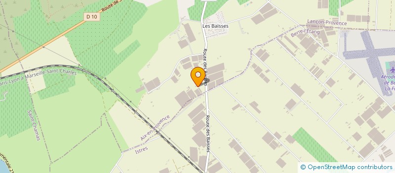 localisation de l'entreprise MADAME SYLVIE BARRILE  LANCON-PROVENCE