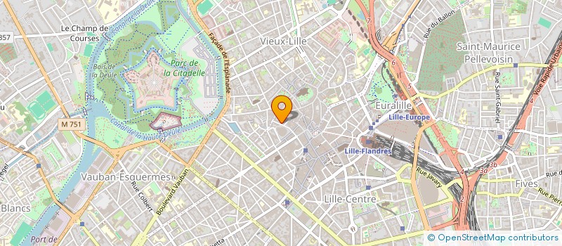 localisation de l'entreprise MADAME SYLVIE BARROIS à LILLE