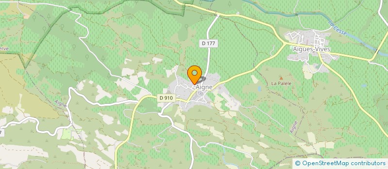 localisation de l'entreprise MADAME SYLVIE BARTHES  AIGNE