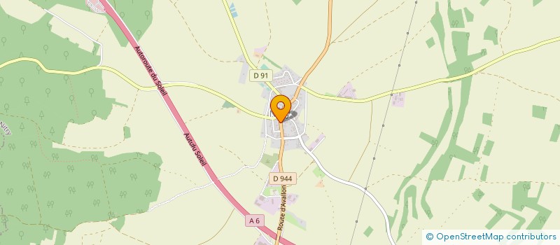 localisation de l'entreprise MADAME SYLVIE BASECQ  NOYERS