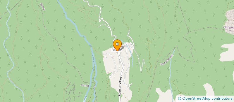 localisation de l'entreprise MADAME SYLVIE BASTIANINI  BRAUX