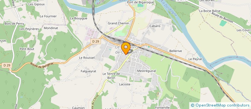 localisation de l'entreprise MADAME SYLVIE BAURIN  MOLIERES