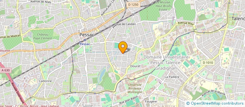 localisation de l'entreprise MADAME SYLVIE BAYLE  PESSAC