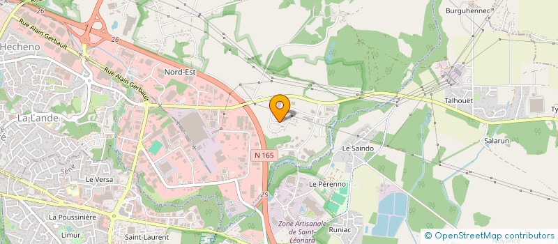localisation de l'entreprise MADAME SYLVIE BAYOUD à VANNES