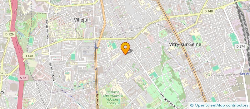 localisation de l'entreprise MADAME SYLVIE BEAUCLAIR à VITRY SUR SEINE