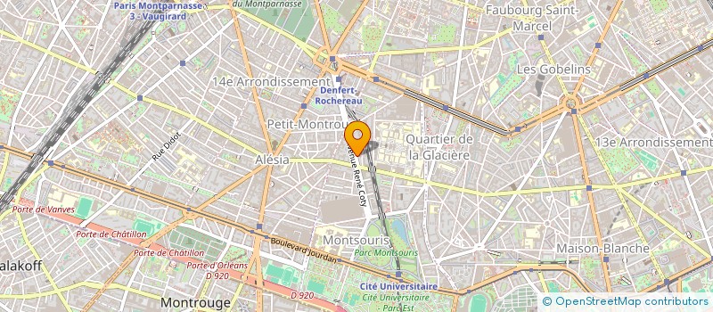 localisation de l'entreprise MADAME SYLVIE BEAUFRERE  PARIS