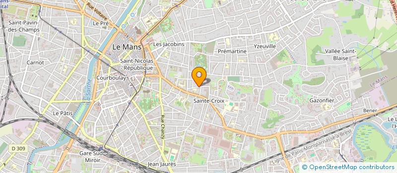 localisation de l'entreprise MADAME SYLVIE BEAUROY-EUSTACHE à LE MANS
