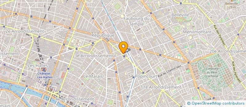 localisation de l'entreprise MADAME SYLVIE BECHNAINOU  PARIS