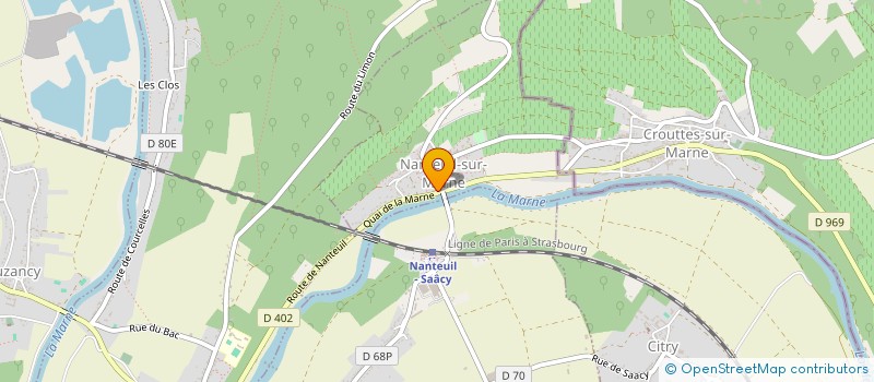 localisation de l'entreprise MADAME SYLVIE BELIN à NANTEUIL-SUR-MARNE