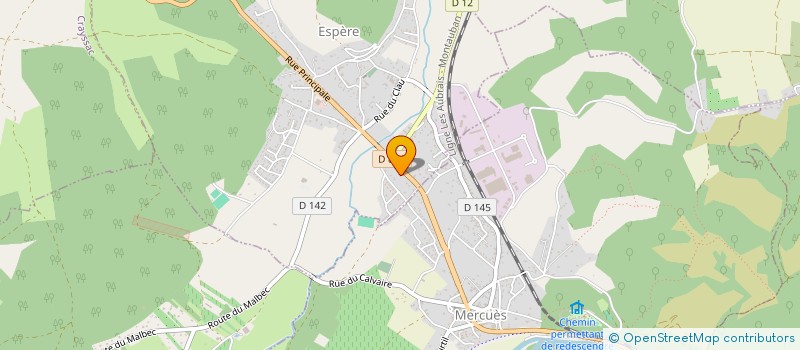 localisation de l'entreprise MADAME SYLVIE BELIVENT  ESPERE