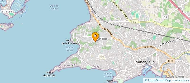 localisation de l'entreprise MADAME SYLVIE BELLAVEGLIA à SANARY-SUR-MER