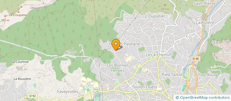 localisation de l'entreprise MADAME SYLVIE BELTRAN  TOULON