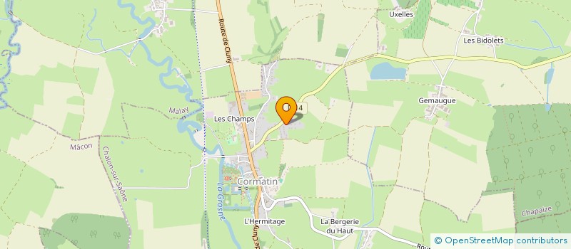 localisation de l'entreprise MADAME SYLVIE BENOIST  CORMATIN