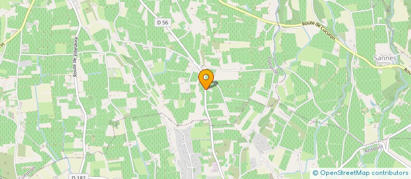 localisation de l'entreprise MADAME SYLVIE BENOMART à CUCURON